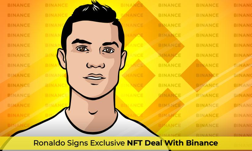 Binance Signs Football Superstar Ronaldo for Exclusive NFT Partnership