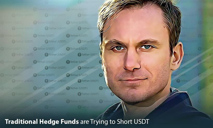Tether CTO Confirms Traditional Hedge Funds Tried to Short USDT