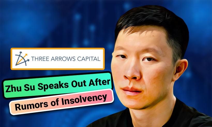 Boss of Three Arrows Capital Breaks Silence Amid Insolvency Rumors