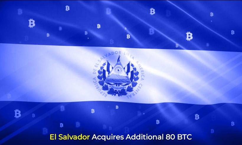 El Salvador Purchases Additional $1.5M Worth Bitcoin (BTC)