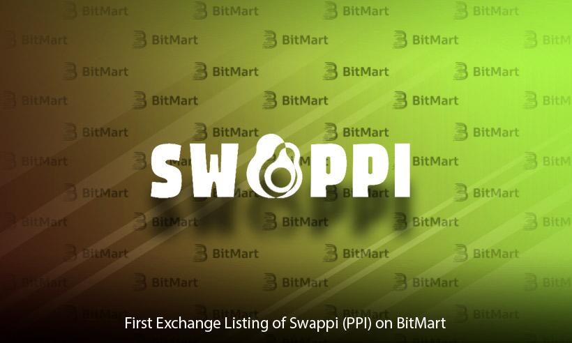 Swappi (PPI) Announces First Exchange Listing on BitMart