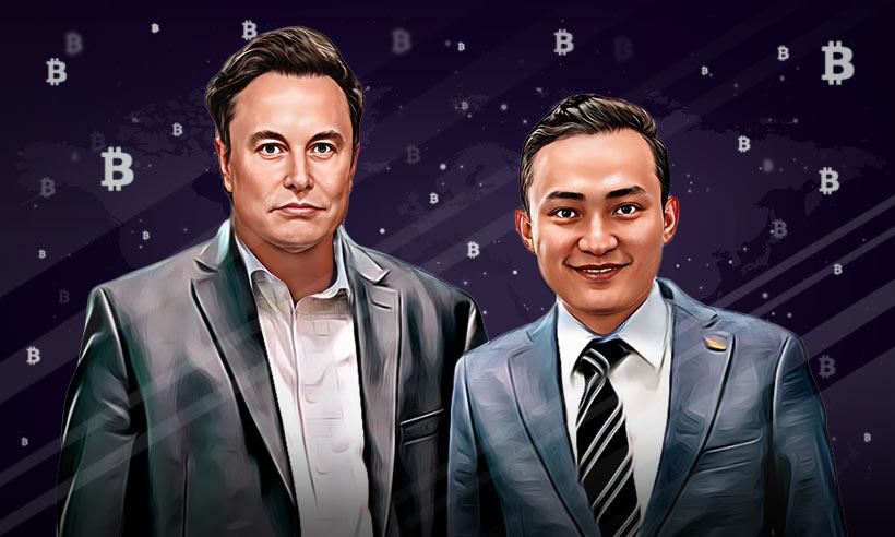Justin Sun Says Elon Musk Selling Bitcoin is Great News for Cryptocurrency