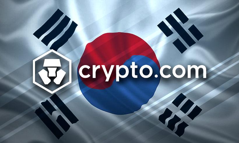 Crypto.com Receives Key Regulatory Milestone in South Korea
