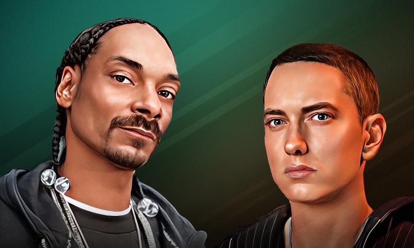 Snoop Dogg &amp; Eminem Bring their NFT Avatars to Life at the VMA 2022