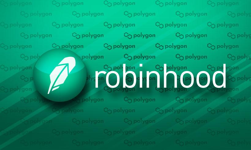 Robinhood Adds Support to Send and Receive MATIC on Polygon Network