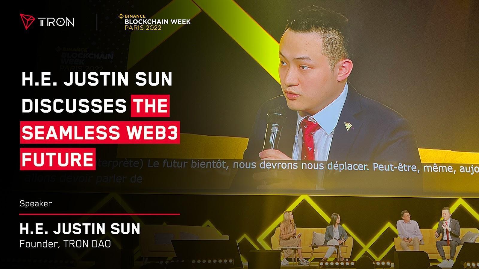 H.E. Justin Sun Discusses the Seamless Web3 Future