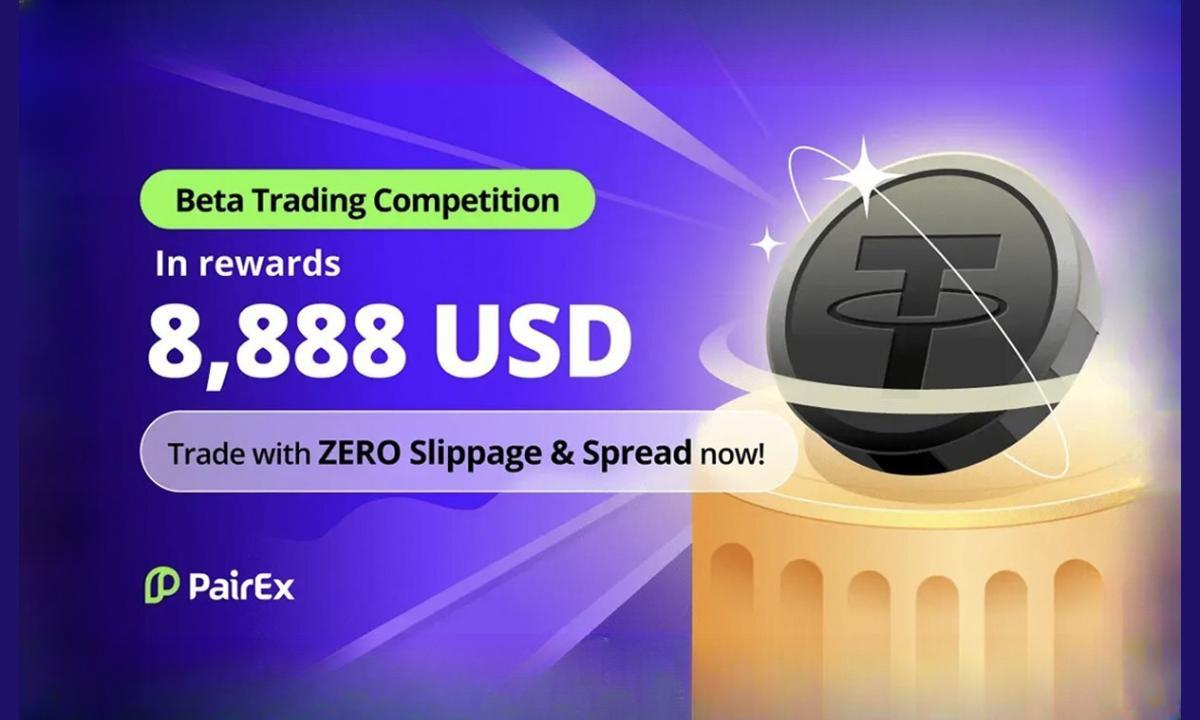 Decentralized Perpetual Exchange PairEx Announces Beta Trading Competition with Up to 8,888 USD ARB &amp; PEX Tokens