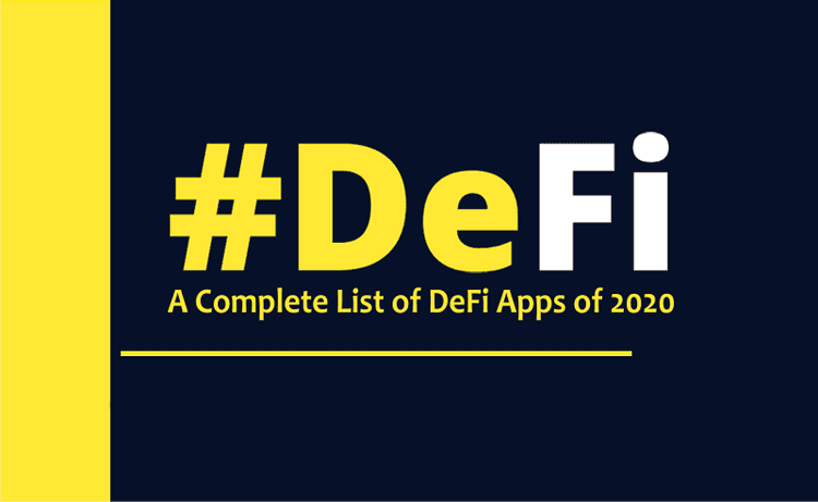 Best DeFi Crypto Apps in 2020 | Ethereum Defi Projects