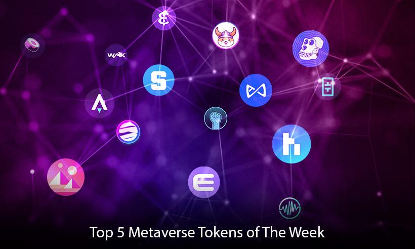 Metaverse Points Here Are The Top 5 Metaverse Tokens of the Week