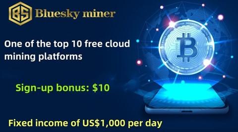 Elevate Your Earnings: blueskyminer's Cloud Mining Unlocks Cryptocurrency Income